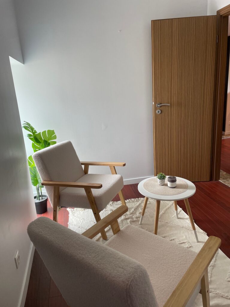 salle d'attente de l'institut Espace ZenOlia 