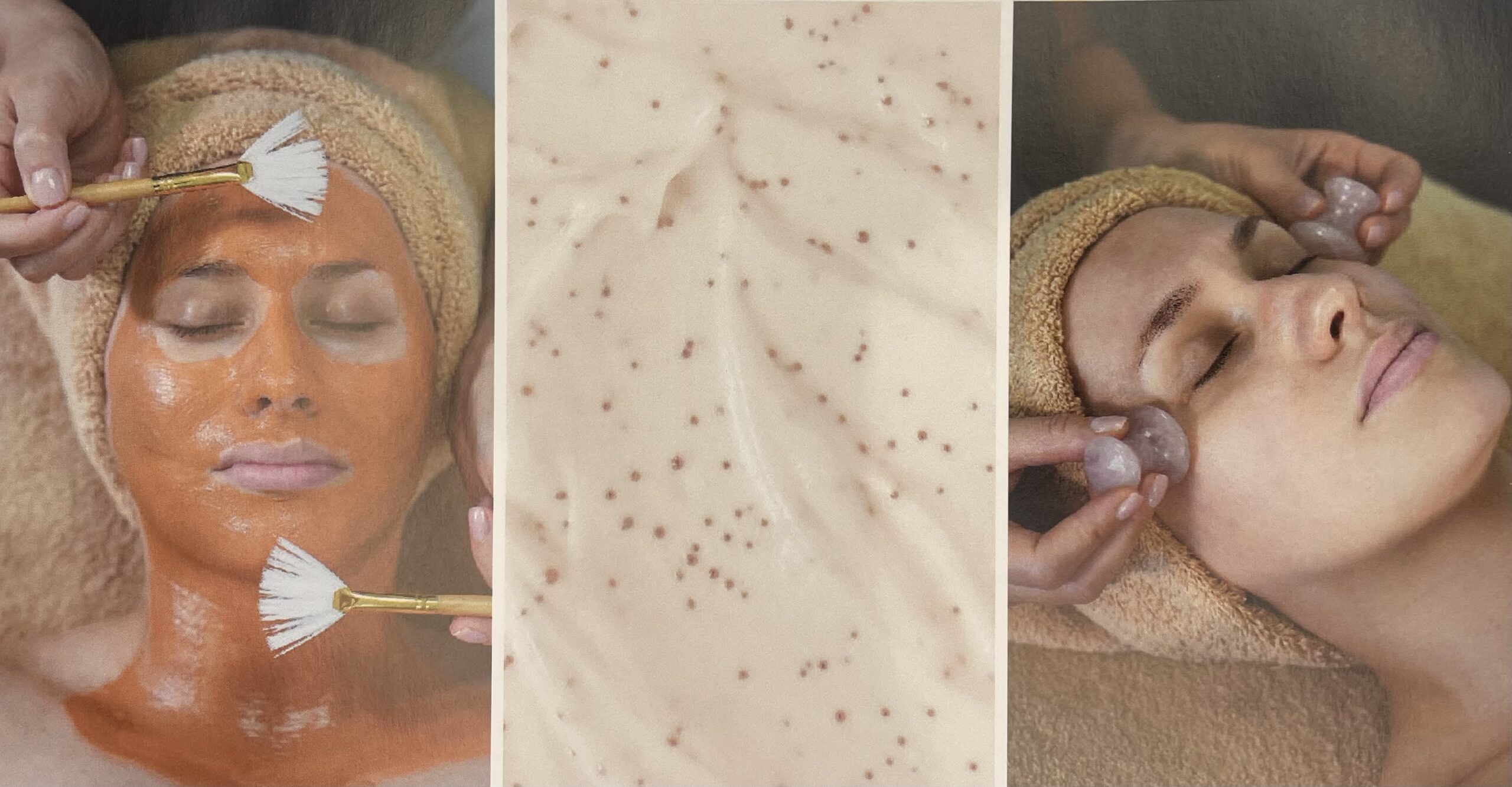 soin du visage avec quartz rose